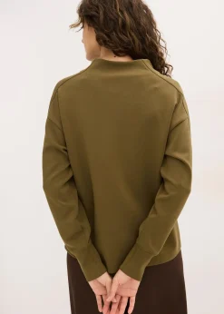 Sweat oversize en matière néoprène douce