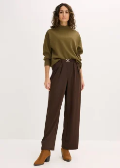 Sweat oversize en matière néoprène douce