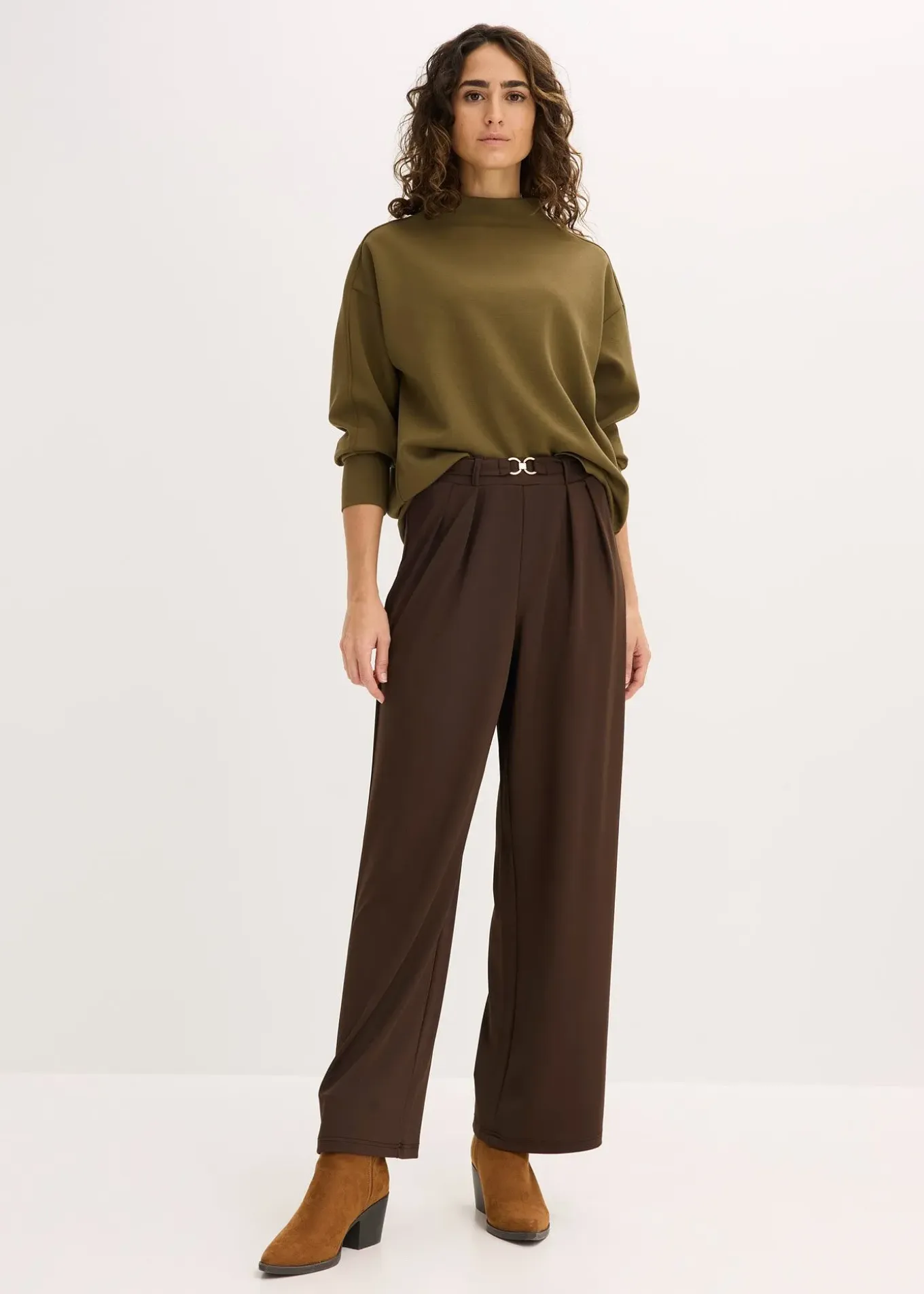 Sweat oversize en matière néoprène douce