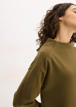 Sweat oversize en matière néoprène douce