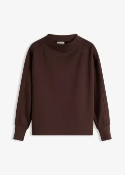 Sweat oversize en matière néoprène douce