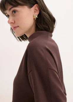 Sweat oversize en matière néoprène douce