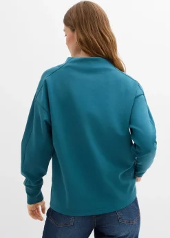 Sweat oversize en matière néoprène douce