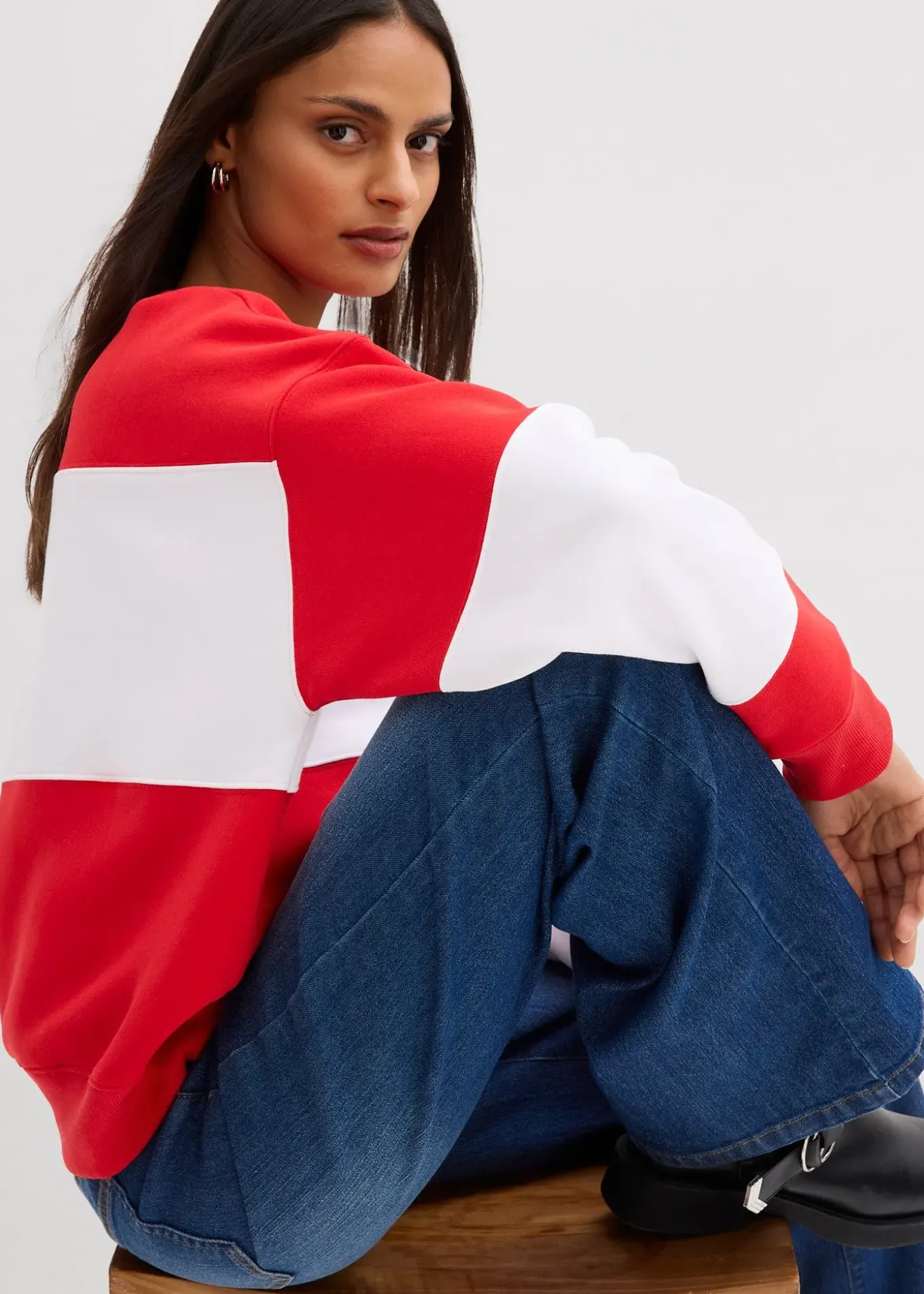 Sweat oversize et doux