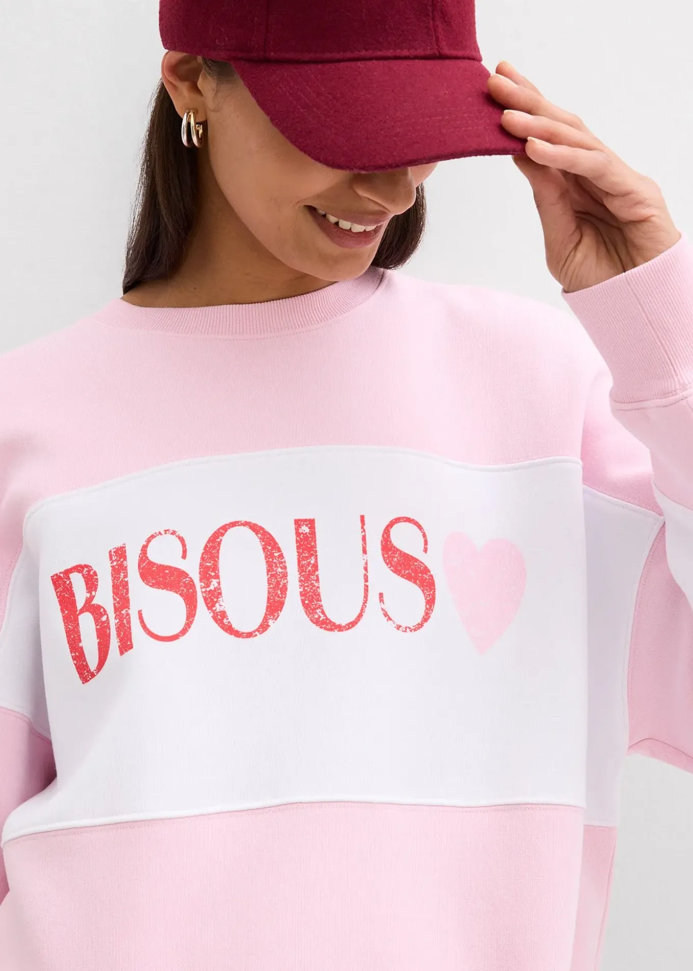 Sweat oversize et doux