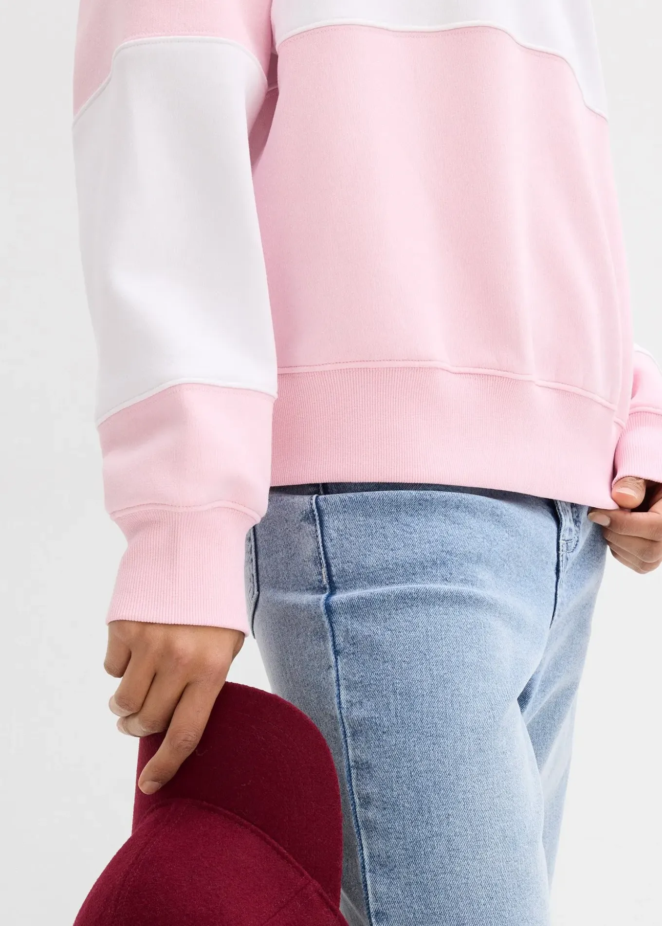 Sweat oversize et doux