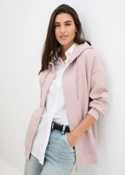 Sweat zippé à capuche