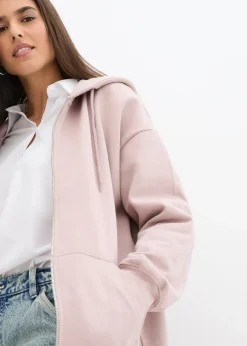 Sweat zippé à capuche