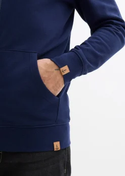 Sweat zippé à capuche