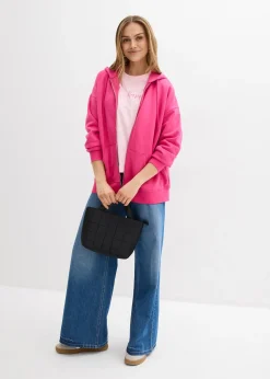 Sweat zippé à capuche