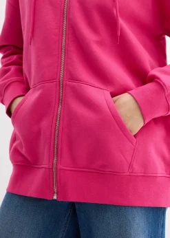 Sweat zippé à capuche