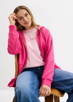 Sweat zippé à capuche