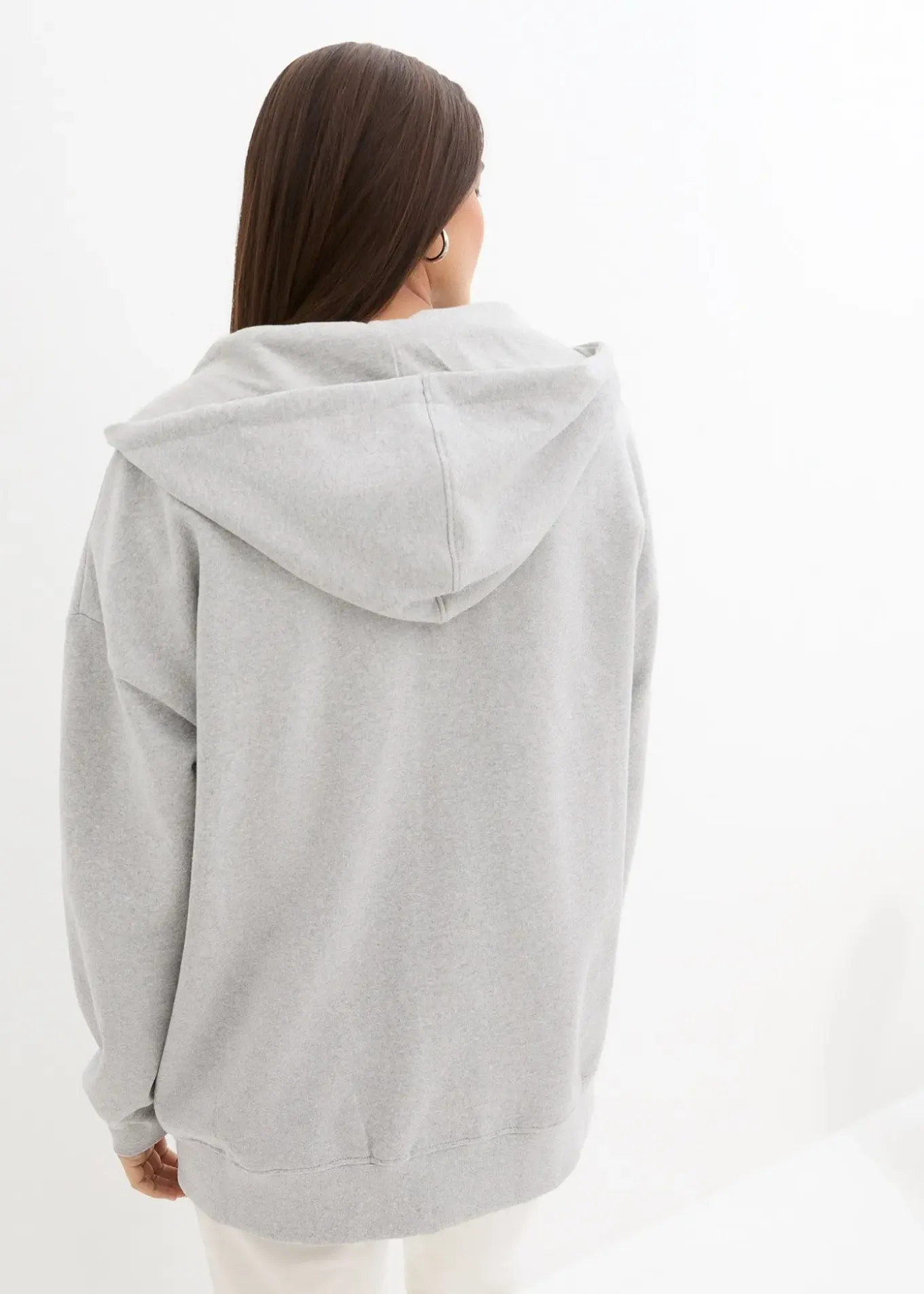 Sweat zippé à capuche