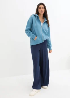 Sweat zippé à capuche