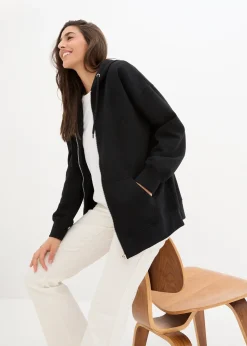 Sweat zippé à capuche