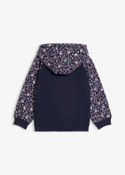 Sweat zippé à capuche 100% coton