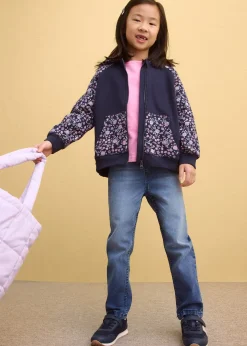 Sweat zippé à capuche 100% coton