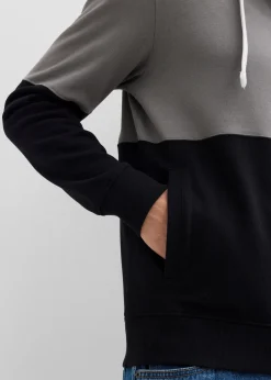 Sweat zippé à capuche 100% coton