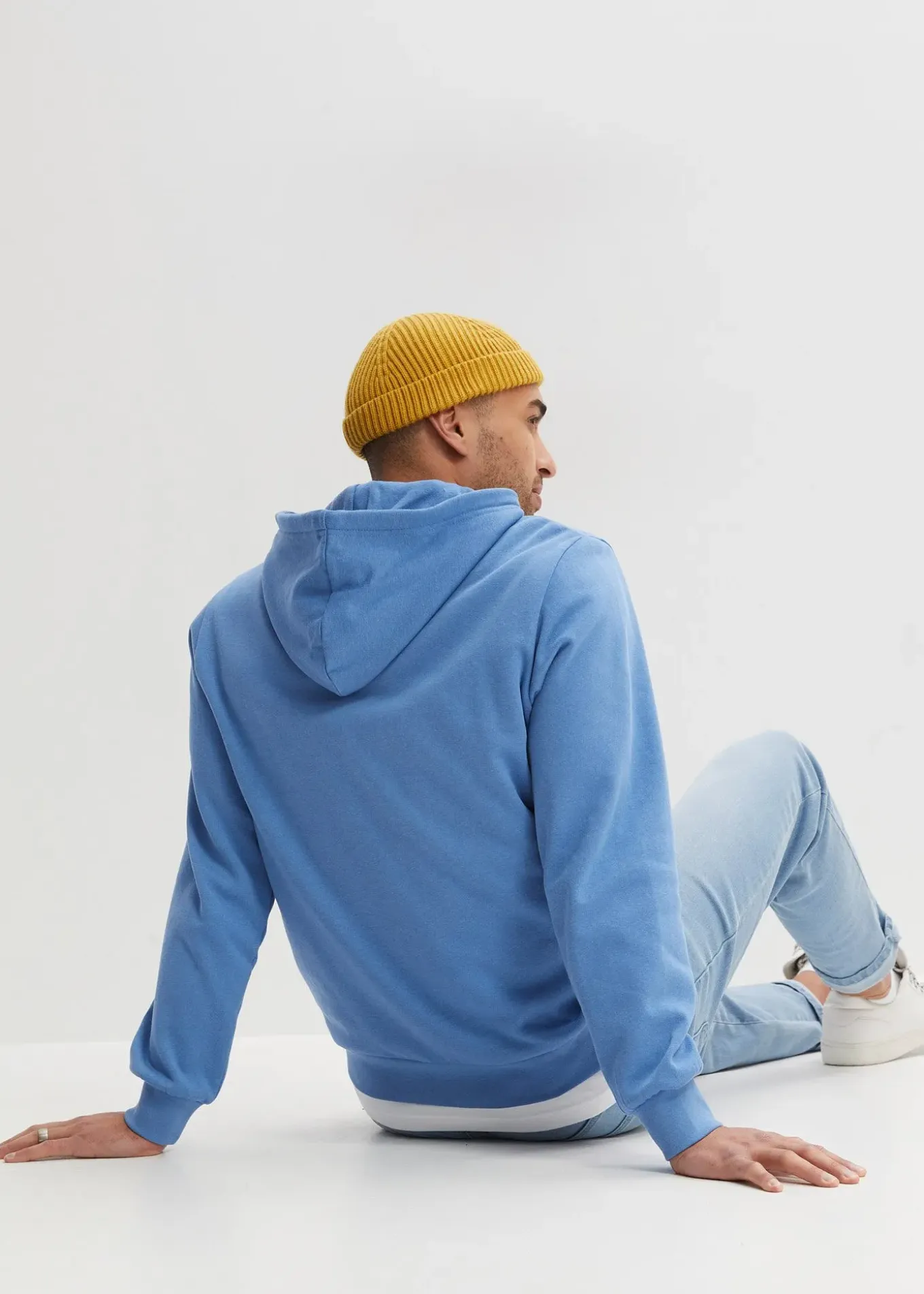 Sweat zippé à capuche, regular