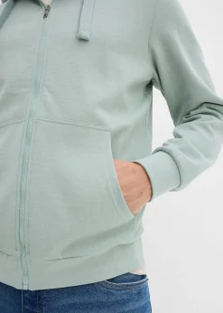 Sweat zippé à capuche, regular