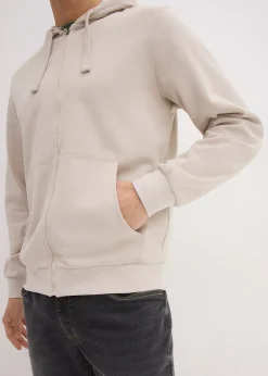 Sweat zippé à capuche, regular