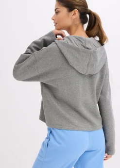 Sweat zippé 100% coton