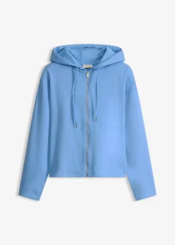 Sweat zippé 100% coton