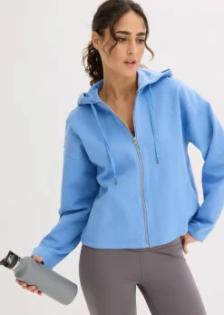 Sweat zippé 100% coton