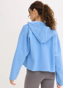 Sweat zippé 100% coton