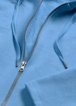 Sweat zippé 100% coton