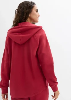 Sweat zippé 100% coton