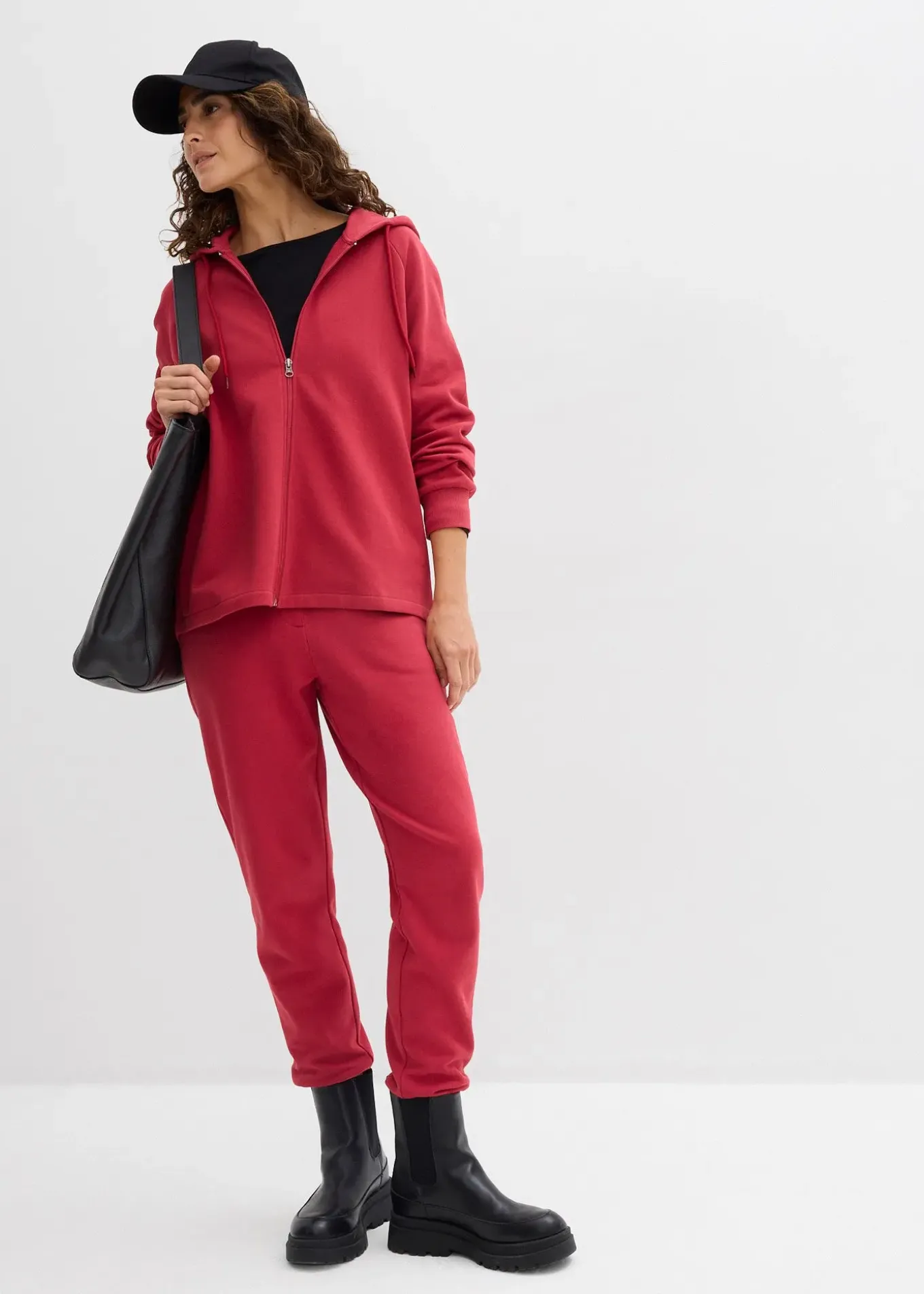 Sweat zippé 100% coton