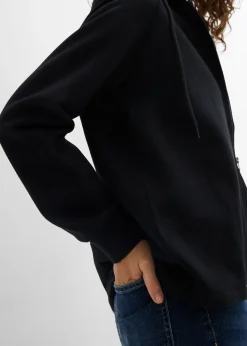 Sweat zippé 100% coton