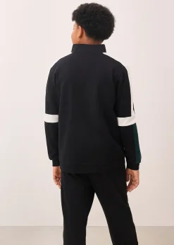 Sweat zippé 100% coton