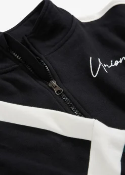 Sweat zippé 100% coton