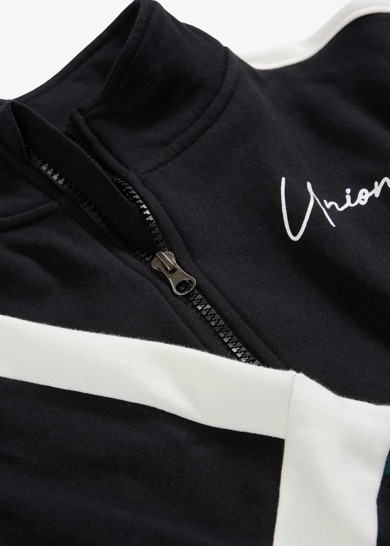 Sweat zippé 100% coton