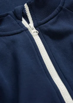 Sweat zippé 100% coton