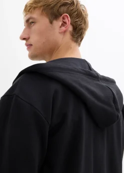 Sweat zippé ample à capuche