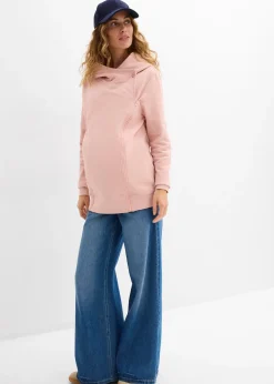 Sweat zippé de grossesse 3en1 avec empiècement de portage