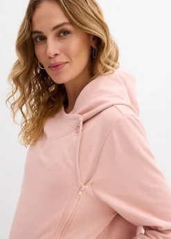 Sweat zippé de grossesse 3en1 avec empiècement de portage