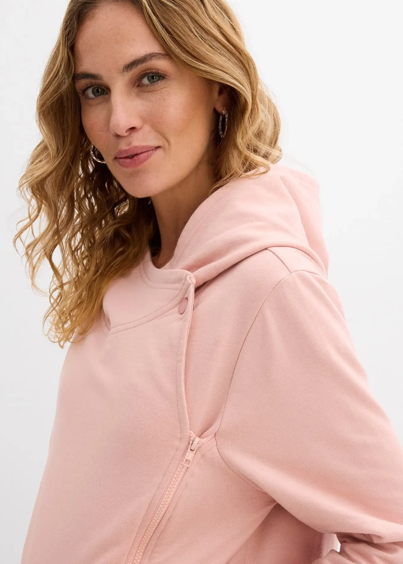 Sweat zippé de grossesse 3en1 avec empiècement de portage