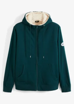 Sweat zippé doublé sherpa
