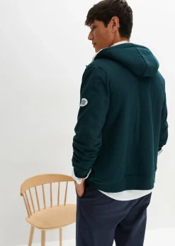 Sweat zippé doublé sherpa