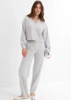 Sweat zippé en viscose mélangée