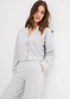 Sweat zippé en viscose mélangée