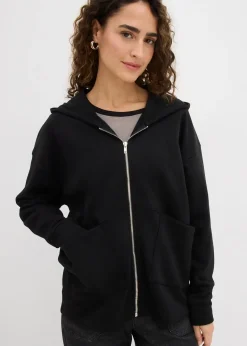 Sweat zippé oversize