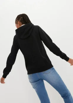 Sweat-shirt à capuche avec détails contrastants