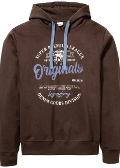 Sweat-shirt à capuche coupe confort