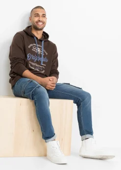 Sweat-shirt à capuche coupe confort