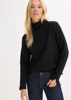 Sweat-shirt à col montant